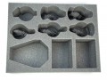 (Mr. Dandy) 5 Mr. Dandy Wolves 4 Rhino 1 Drop Pod Foam Tray (BF-4)